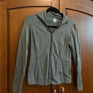 Gray Zip-Up Jacket